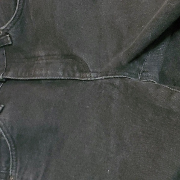 Edwin jeans women's size 6 size 28 black Janet raw cut frayed-hem frayed hem - Picture 11 of 16